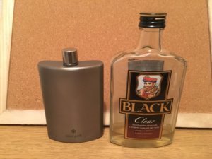 空き瓶と比較